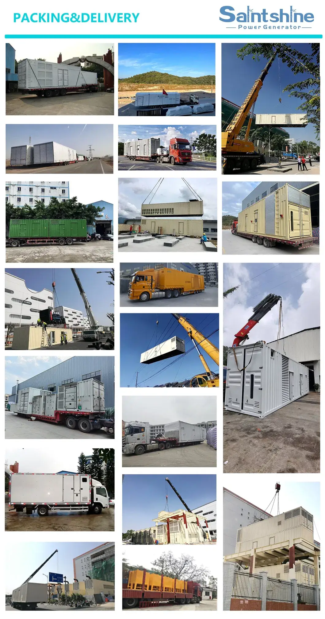 Máy phát điện khí Mwm công suất 1000kw, 1500kw, 2000kw, 1MW, 2MW, 3MW - Nhà máy Saintshine loại im lặng hình ảnh 25-description