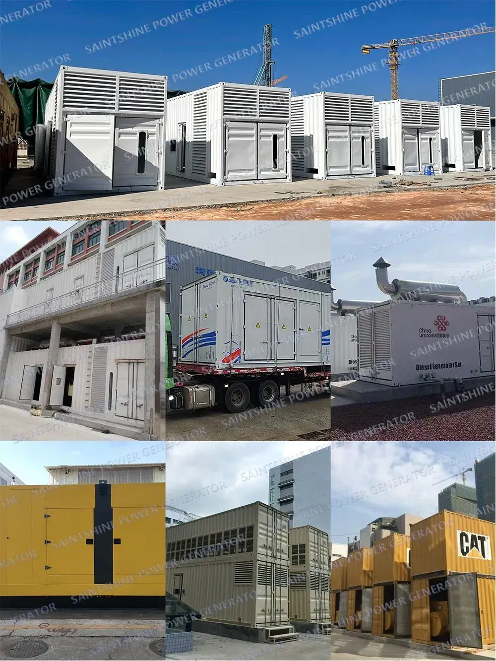 Máy phát điện khí Mwm công suất 1000kw, 1500kw, 2000kw, 1MW, 2MW, 3MW - Nhà máy Saintshine loại im lặng hình ảnh 23-description
