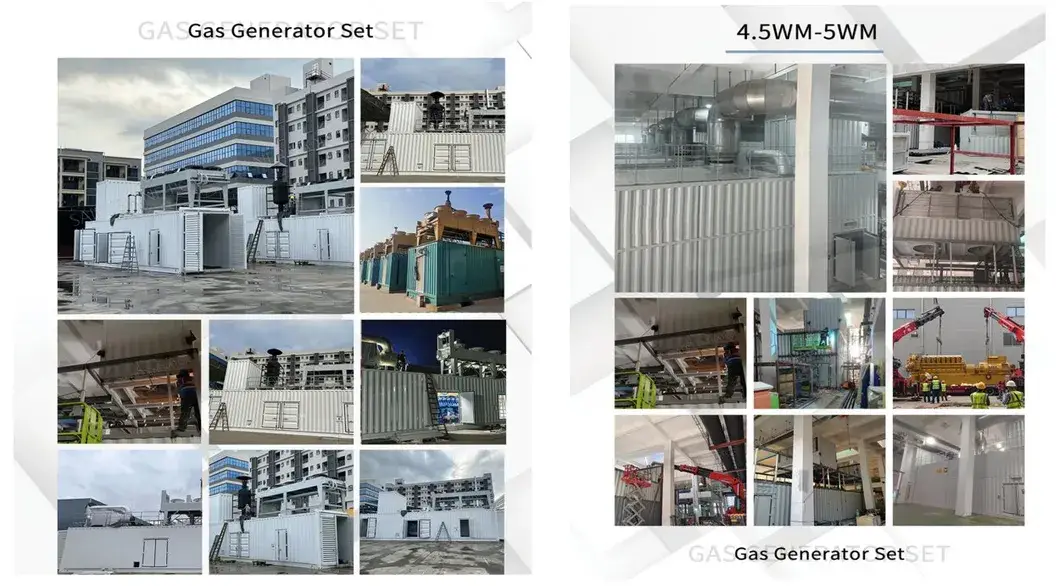 Máy phát điện khí Mwm công suất 1000kw, 1500kw, 2000kw, 1MW, 2MW, 3MW - Nhà máy Saintshine loại im lặng hình ảnh 12-description