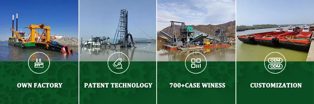Máy xúc đầm bùn/cát Sinosail được điều chỉnh theo yêu cầu hình ảnh 22-description