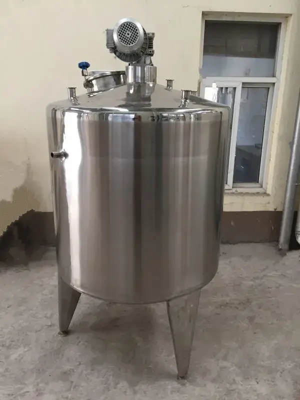Bồn trộn và gia nhiệt thép không gỉ vệ sinh cánh khuấy hiệu quả hình ảnh 22-description