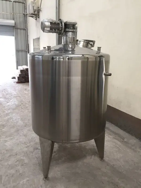 Bồn trộn và gia nhiệt thép không gỉ vệ sinh cánh khuấy hiệu quả hình ảnh 17-description