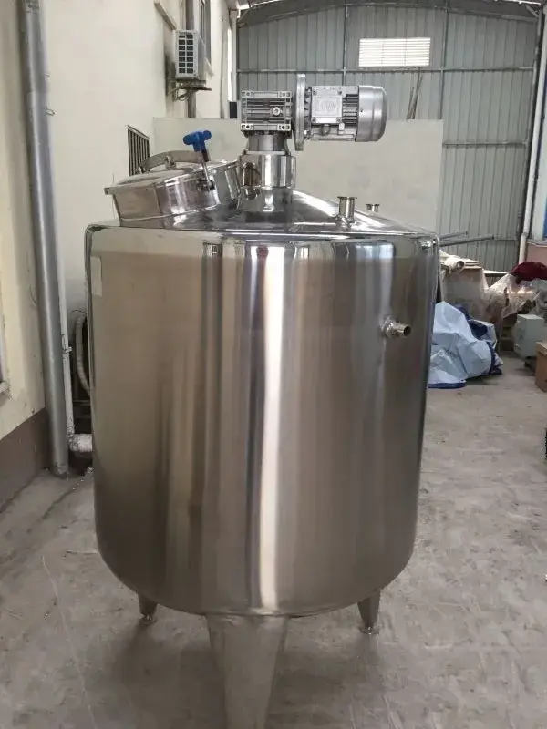 Bồn trộn và gia nhiệt thép không gỉ vệ sinh cánh khuấy hiệu quả hình ảnh 19-description