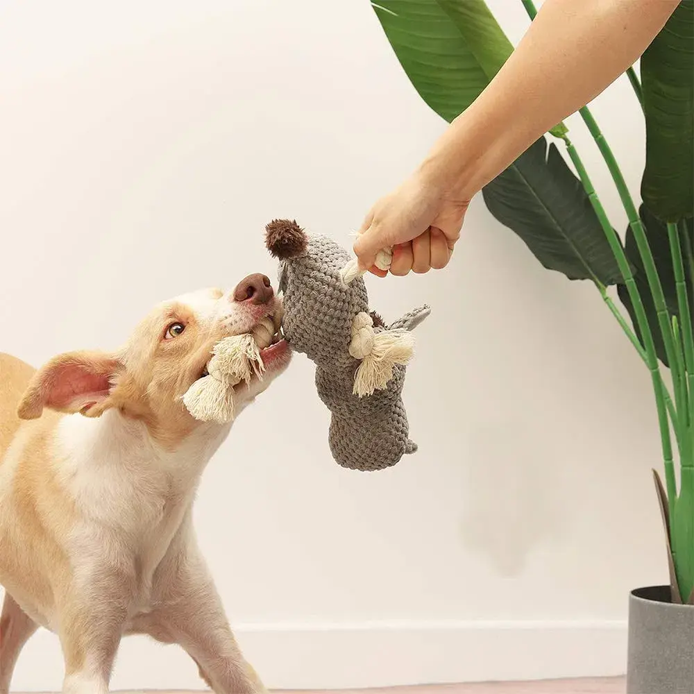 Đồ chơi nhồi bông chó Sedioso phù hợp với giống lớn, đáng yêu với âm thanh sinh động hình ảnh 16-description