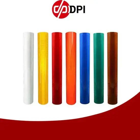 Vật liệu dán phản quang tự dính cho biển báo giao thông - Loại nhựa chất lượng cao
