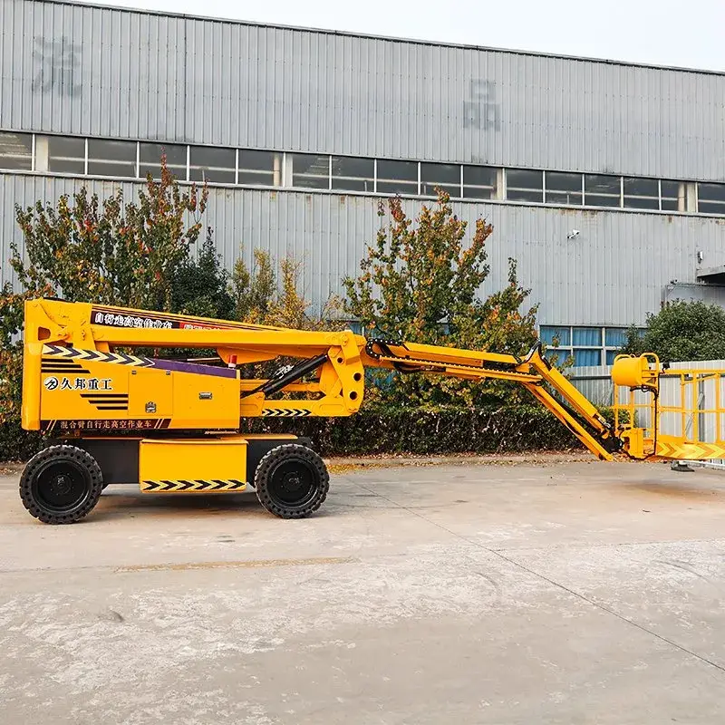 Bàn nâng tự hành 21m với chức năng hoạt động trên không và nền tảng làm việc điện