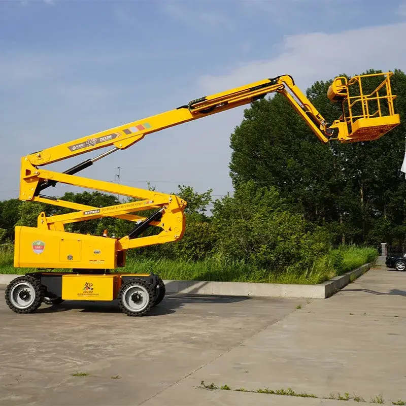 Bàn nâng tự hành 21m với chức năng hoạt động trên không và nền tảng làm việc điện