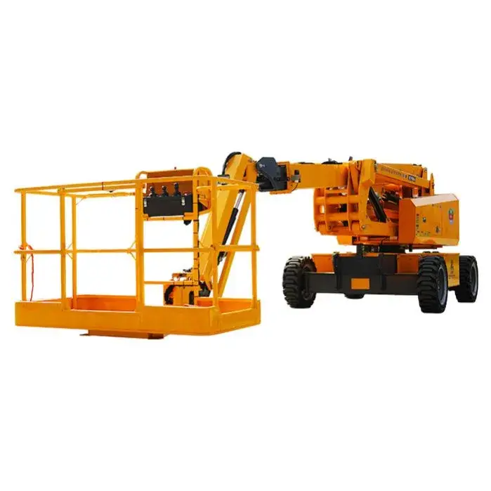 Bàn nâng tự hành 21m với chức năng hoạt động trên không và nền tảng làm việc điện