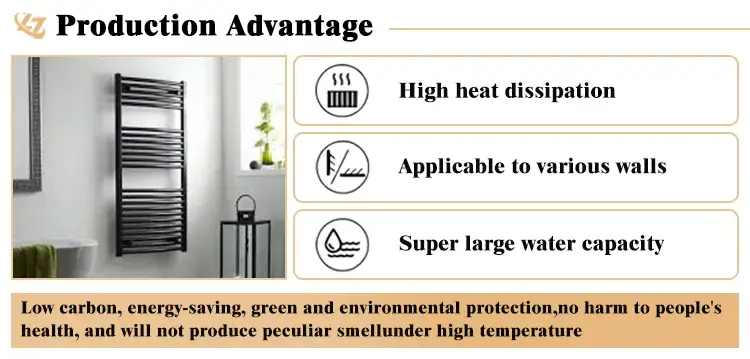 Thiết bị sưởi ấm cho khăn từ thép tự điều chỉnh hình ảnh 14-description