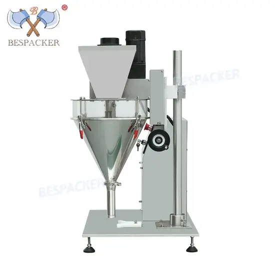 Máy đóng gói bột khô tự động phân phối bằng hệ thống vít tải