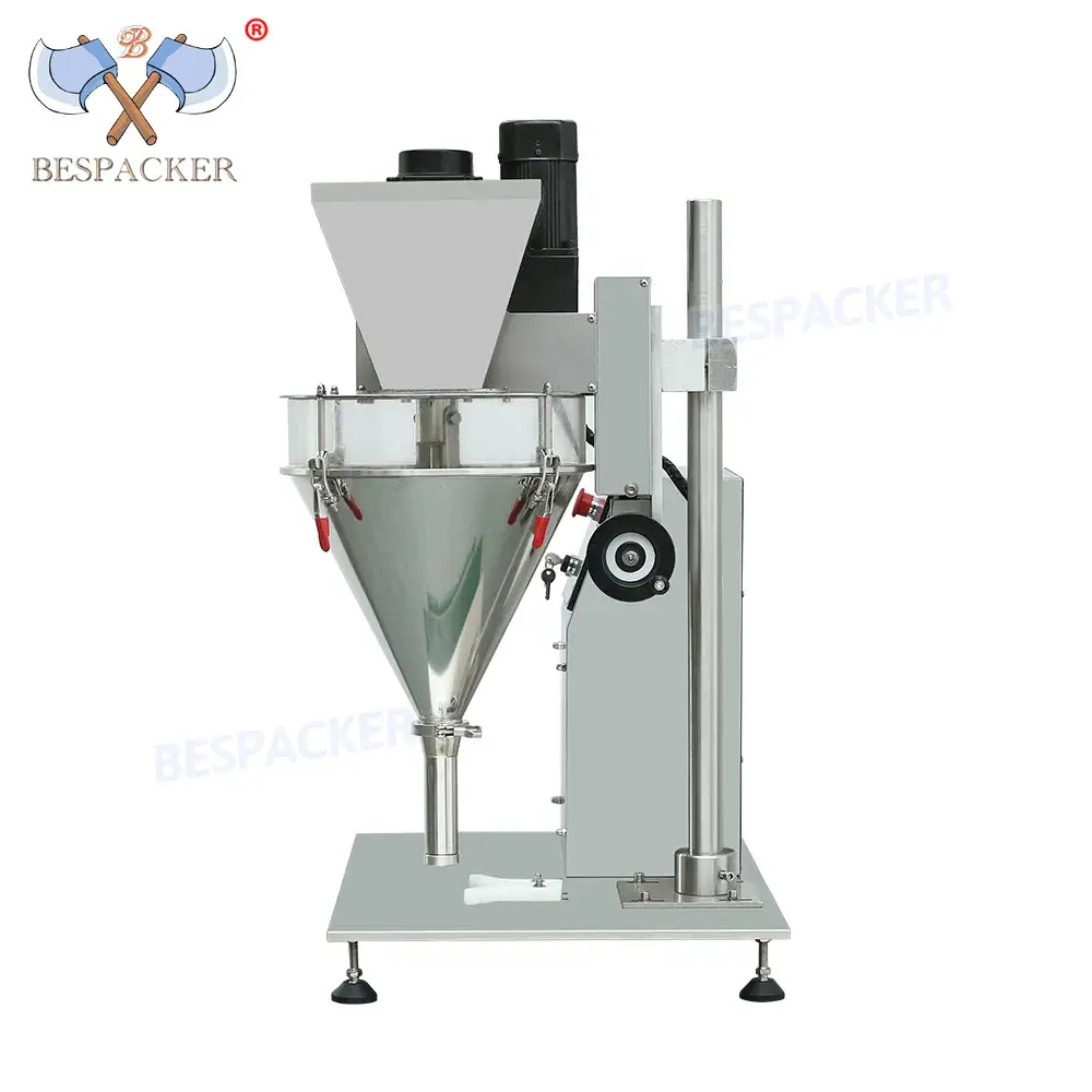 Máy đóng gói bột khô tự động phân phối bằng hệ thống vít tải