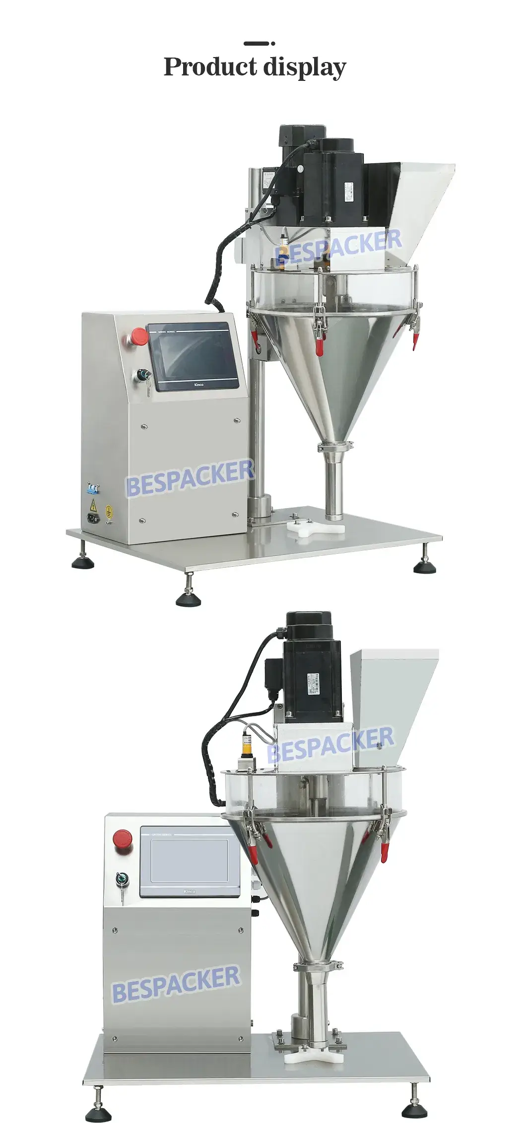 Máy đóng gói bột khô tự động phân phối bằng hệ thống vít tải hình ảnh 15-description
