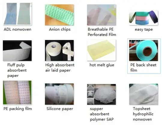 Máy tự động sản xuất tã lót cho trẻ em