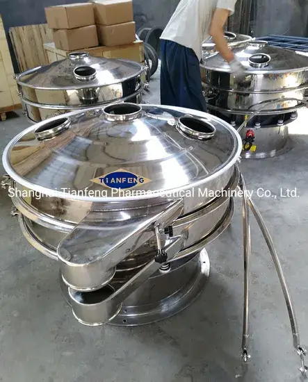 Máy sàng bột rung Xzs-350 - Sản phẩm cao cấp từ Thượng Hải, được làm từ thép không gỉ, hiệu suất cao