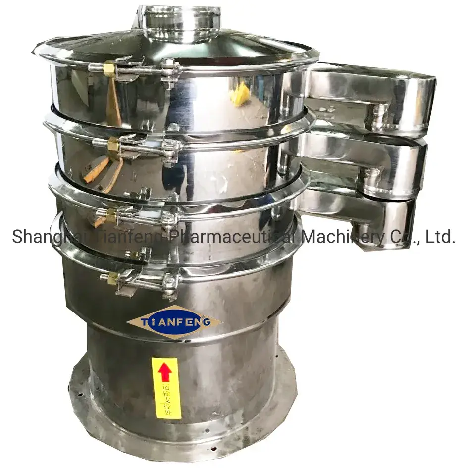 Máy sàng bột rung Xzs-350 - Sản phẩm cao cấp từ Thượng Hải, được làm từ thép không gỉ, hiệu suất cao