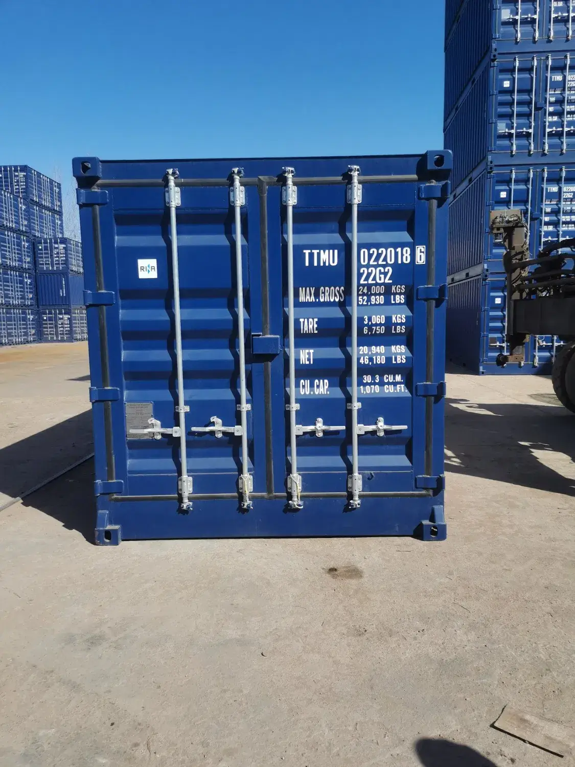 Cửa bên chất lượng ISO9001 với cấu trúc thép container chắc chắn
