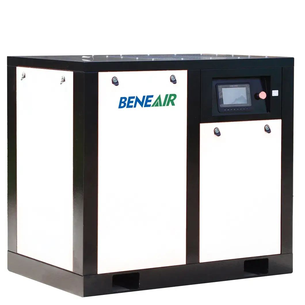 30kw 40HP Máy nén khí vít xoắn truyền động trực tiếp, im lặng ở áp suất 7bar 8bar 10bar, sử dụng tốc độ cố định hoặc tốc đo biến đổi (PM VSD) hình ảnh 16-description