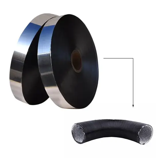 Băng keo nhôm một mặt Mylar dùng cho ống thông gió bếp