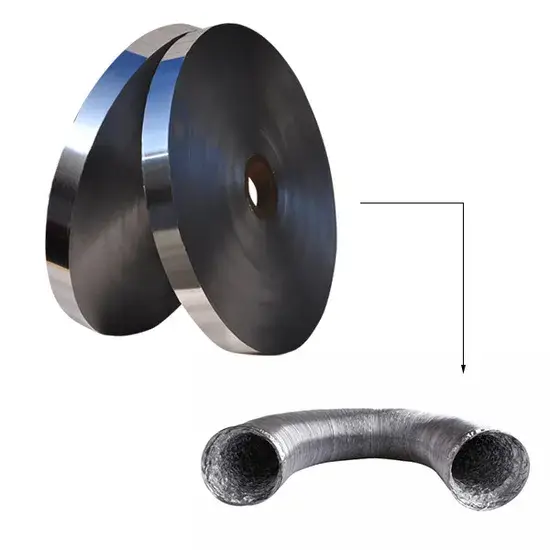 Băng keo nhôm một mặt Mylar dùng cho ống thông gió bếp hình ảnh 1-description