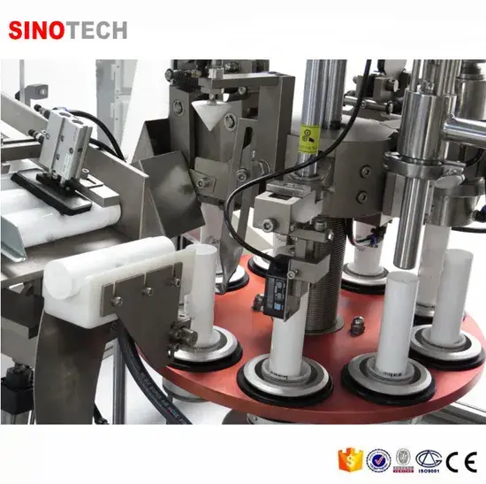 Máy tự động niêm phong ống nhựa và chiết rót sản phẩm làm đẹp của Sinotech