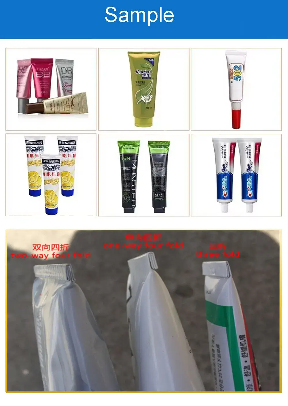 Máy tự động niêm phong ống nhựa và chiết rót sản phẩm làm đẹp của Sinotech hình ảnh 14-description