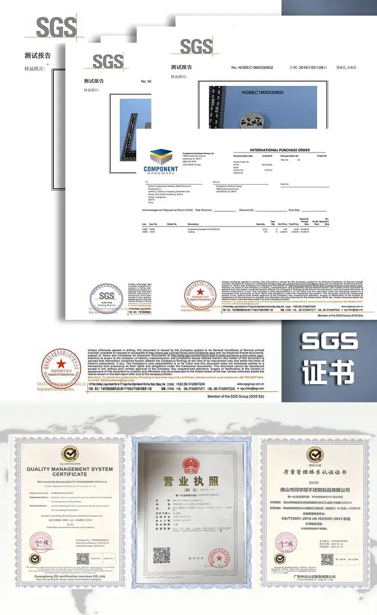 Bộ bản lề cửa trượt chất liệu kẽm chất lượng cao hình ảnh 14-description