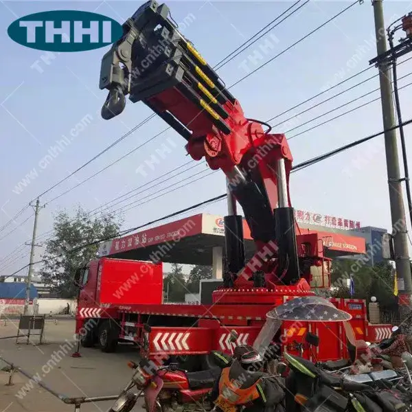 Cần cẩu thủy lực hàng hải dạng khớp nhỏ gọn hiệu quả