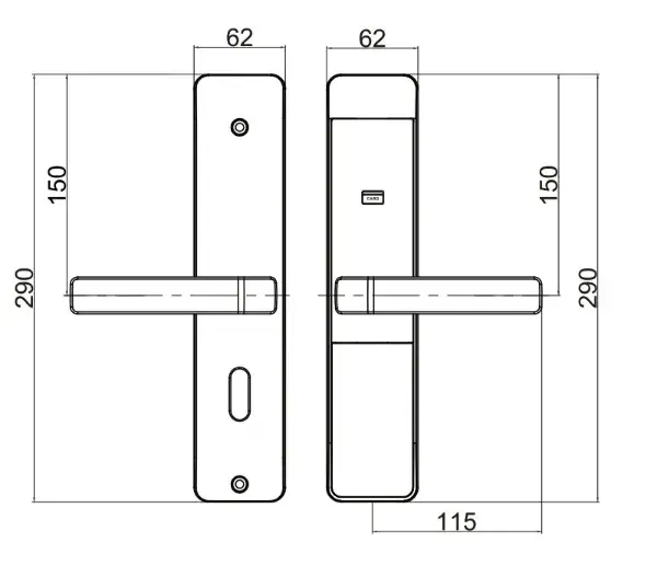 Hệ thống khóa cửa khách sạn tiên tiến với công nghệ khóa thẻ điện tử thông minh hình ảnh 14-description
