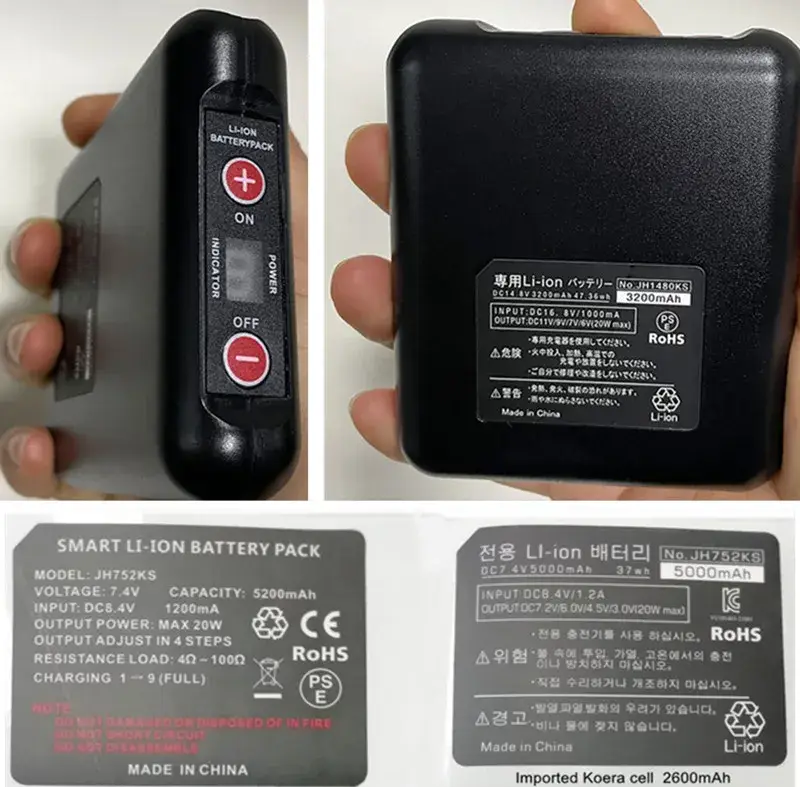 Pin Lithium 7.4V 4400mAh thông minh dành cho áo khoác sưởi quạt - Sức mạnh và độ bền từ nguồn năng lượng tiên tiến hình ảnh 15-description