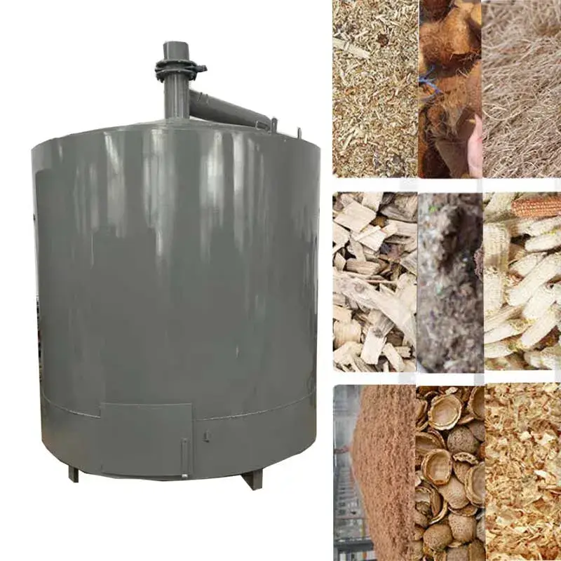 Thiết bị sản xuất biochar hiệu quả cho nông sản và chất thải từ lò carbon hóa