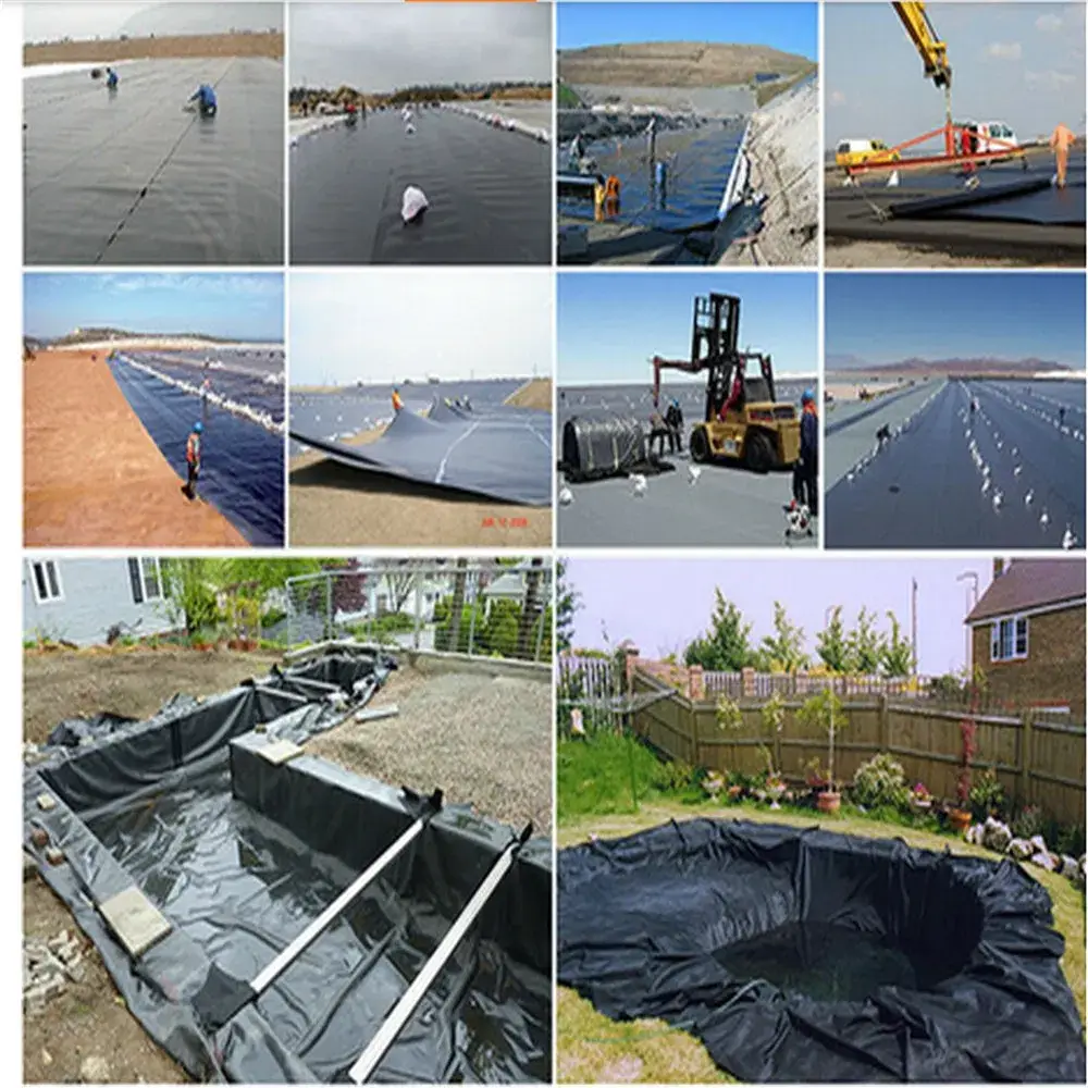 Lớp lót hồ chứa HDPE đa dạng kết cấu 20mil 30mil 40mil 60mil - Sản phẩm chất lượng cao hình ảnh 16-description