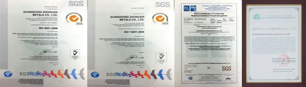 Hợp kim hàn đặc biệt Sn62.6pb37AG0.4 cho ứng dụng SMT/PCB hình ảnh 18-description