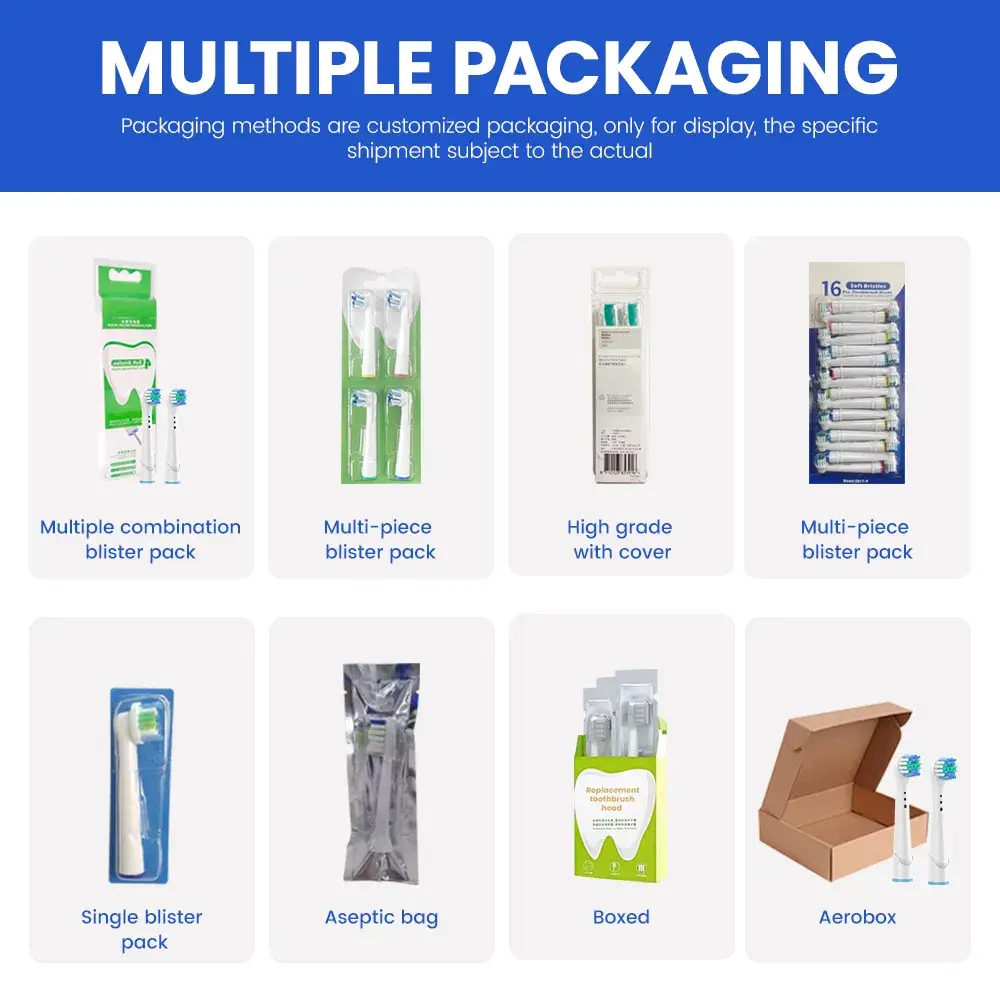 Đầu bàn chải điện sóng siêu âm với lông mềm DuPont, thiết kế dày dặn, phù hợp với nhiều thương hiệu uy tín hình ảnh 12-description