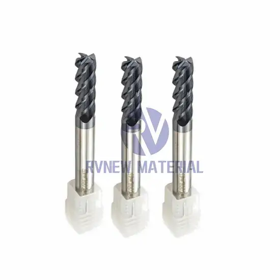 Dao phay ngón 4 chế tác từ chất liệu cacbua rắn cho gia công gỗ bằng máy CNC