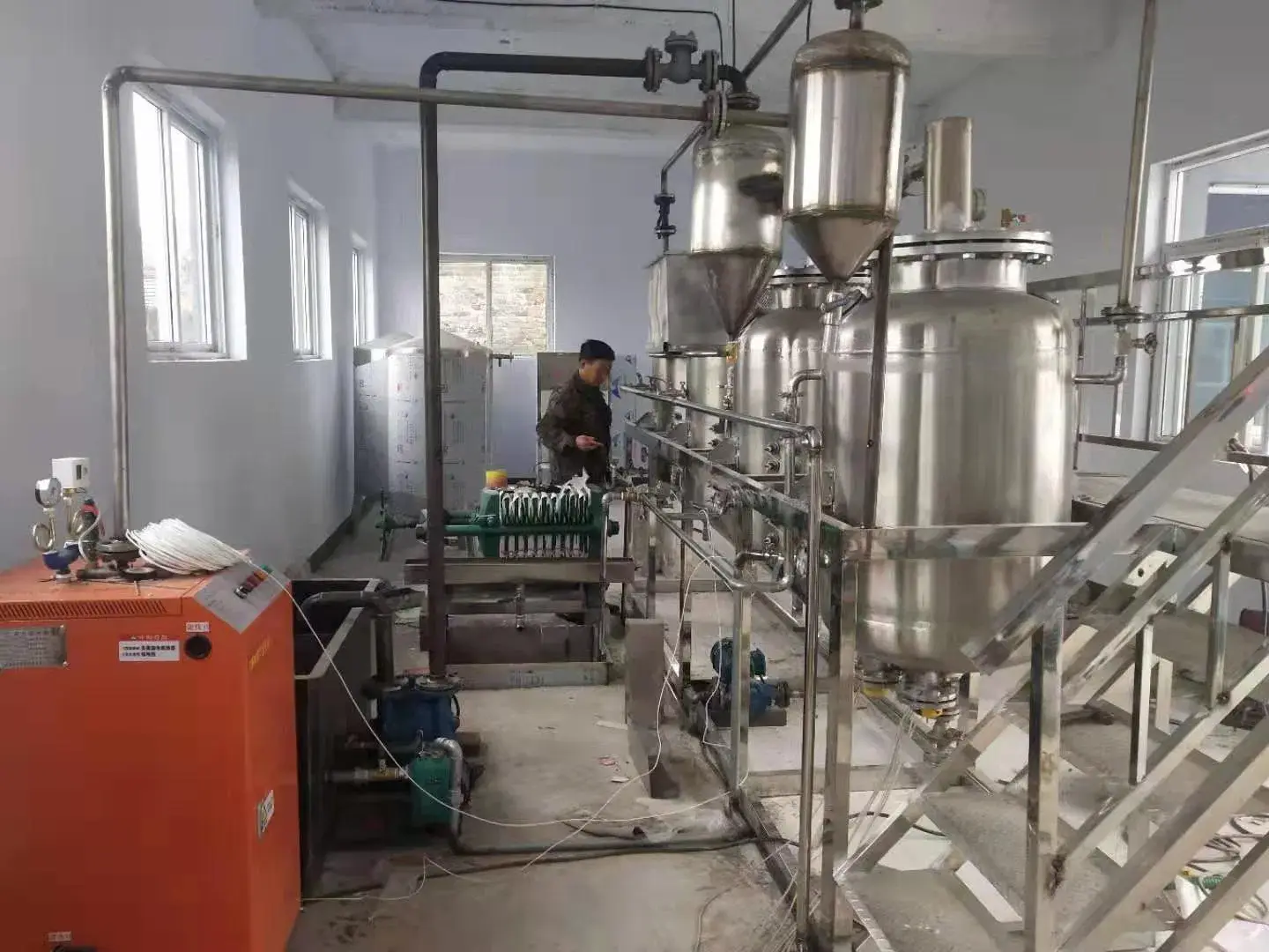 Thiết bị tách dầu đậu nành và chiết xuất dầu hướng dương cho nhà máy chế biến dầu