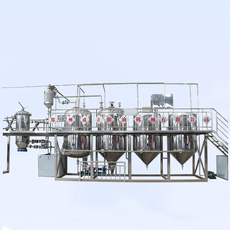 Thiết bị tách dầu đậu nành và chiết xuất dầu hướng dương cho nhà máy chế biến dầu hình ảnh 13-description