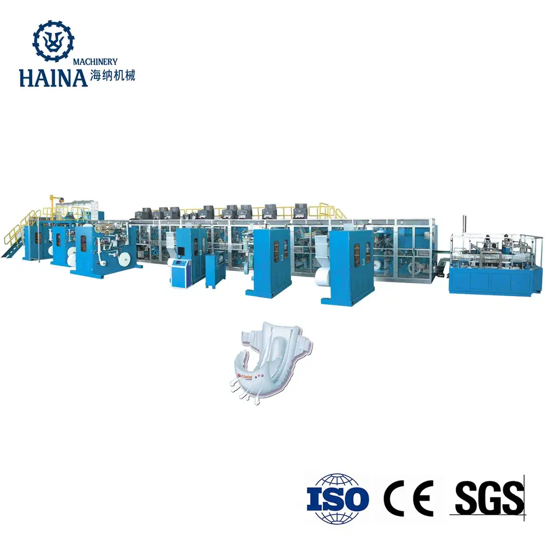Chuyển động ổn định: Dây chuyền sản xuất tã trẻ em với hệ thống servo tốc độ đầy đủ hình ảnh 12-description