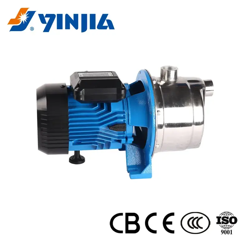 Máy bơm jet tự mồi chất lượng cao với hiệu suất Ie2 và vật liệu là thép không gỉ