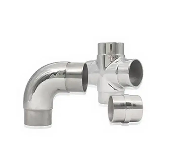 Phụ kiện lan can cầu thang bằng thép không gỉ 304 và 316, kính và tay vịn, dành cho việc lắp đặt