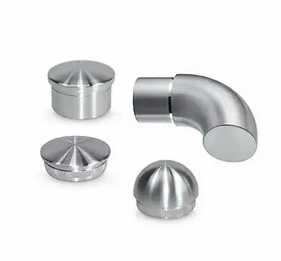 Phụ kiện lan can cầu thang bằng thép không gỉ 304 và 316, kính và tay vịn, dành cho việc lắp đặt
