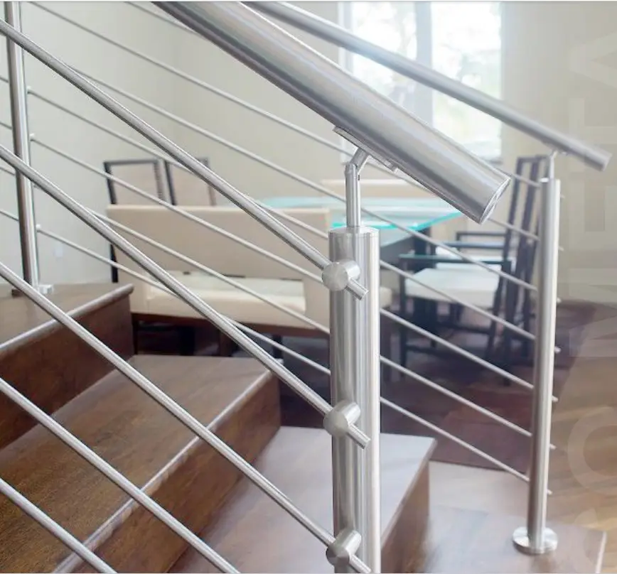 Phụ kiện lan can cầu thang bằng thép không gỉ 304 và 316, kính và tay vịn, dành cho việc lắp đặt hình ảnh 17-description