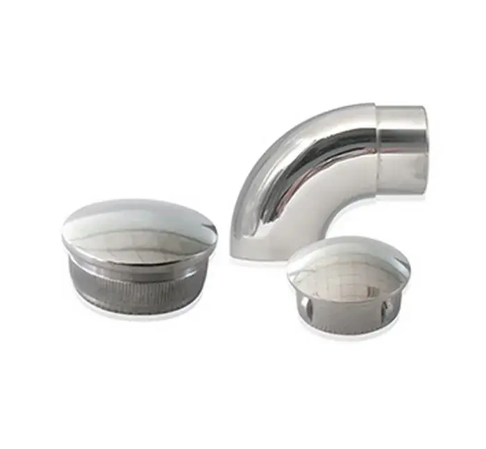 Phụ kiện lan can cầu thang bằng thép không gỉ 304 và 316, kính và tay vịn, dành cho việc lắp đặt