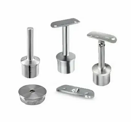 Phụ kiện lan can cầu thang bằng thép không gỉ 304 và 316, kính và tay vịn, dành cho việc lắp đặt
