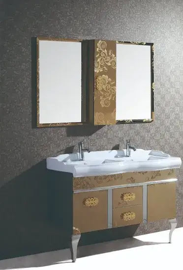 Tủ phòng tắm cổ điển làm từ chất liệu thép không gỉ