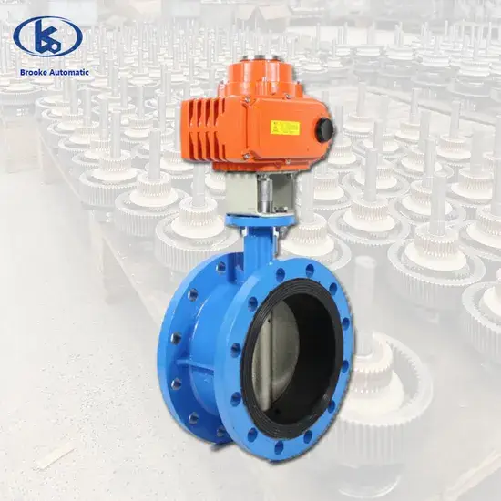 Van bướm điện thép không gỉ với gioăng mềm EPDM cho ứng dụng trong nhiều môi trường