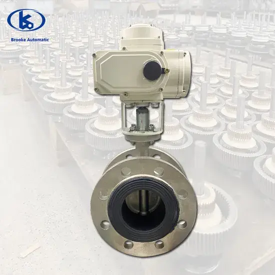 Van bướm điện thép không gỉ với gioăng mềm EPDM cho ứng dụng trong nhiều môi trường