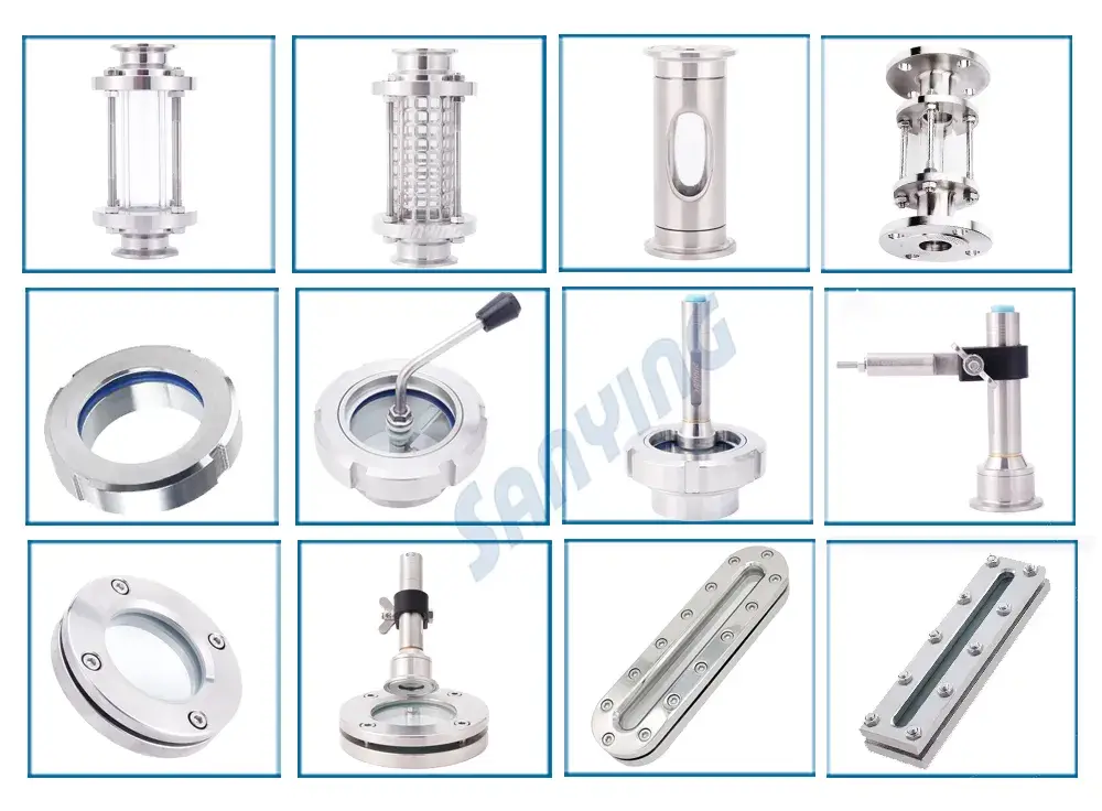 Đèn kính quan sát sạc lại, mặt bích bằng thép không gỉ với đèn LED DC 24V - sản phẩm chất lượng hình ảnh 13-description