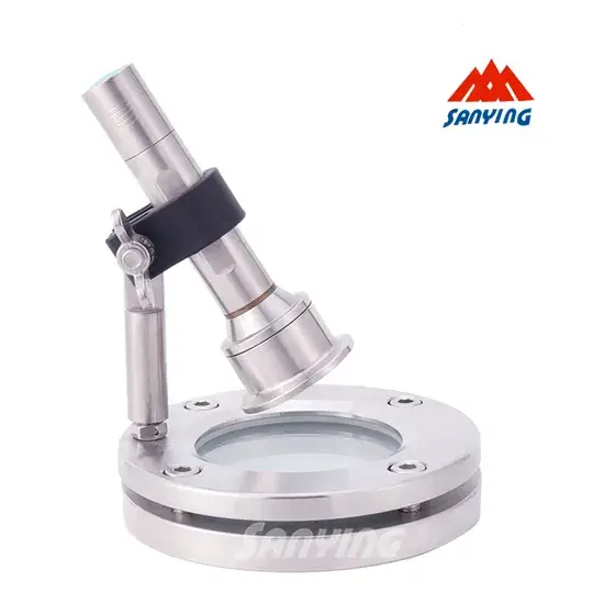 Đèn kính quan sát sạc lại, mặt bích bằng thép không gỉ với đèn LED DC 24V - sản phẩm chất lượng