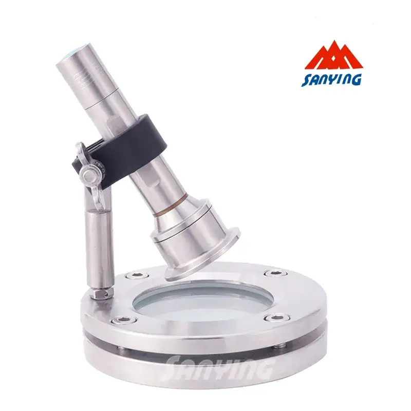 Đèn kính quan sát sạc lại, mặt bích bằng thép không gỉ với đèn LED DC 24V - sản phẩm chất lượng