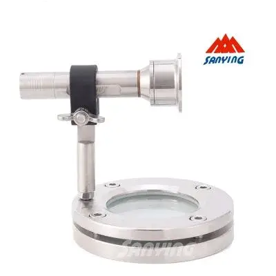 Đèn kính quan sát sạc lại, mặt bích bằng thép không gỉ với đèn LED DC 24V - sản phẩm chất lượng hình ảnh 14-description